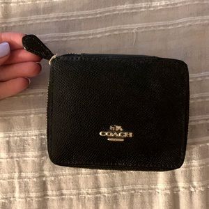 Black Coach Jewelry Travel Case